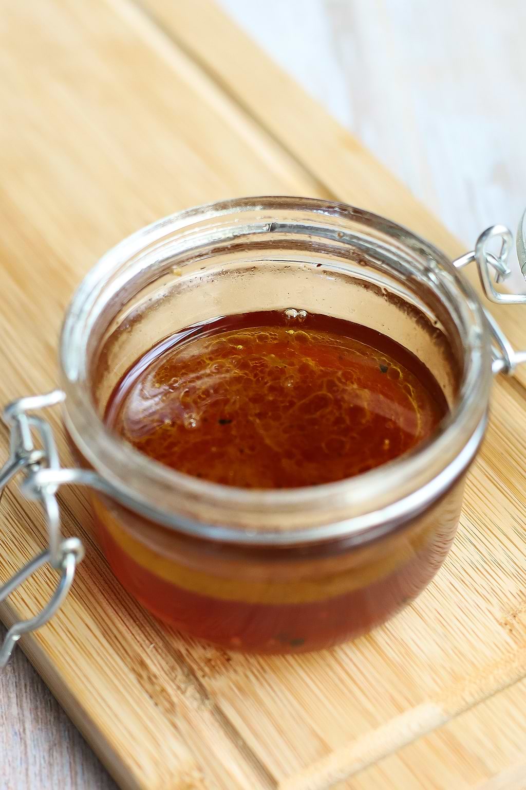 Vinaigrette framboise & sirop d'agave
